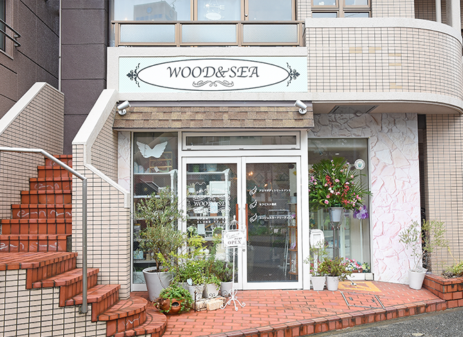 WOOD&SEAの店舗